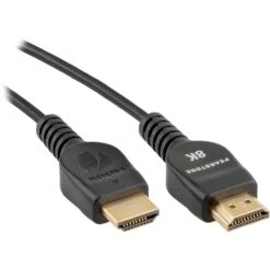 Pearstone HDA-8015 8K Ultra-High Speed HDMI Cable With Ethernet (Black, 1.5')(Pearstone Hda 8015 8k Ultra High Speed Hdmi Cable With Ethernet Black 1 5)