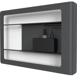 Heckler Front Mount For 10.2" IPad 7th/8th/9th Generation (Black Gray)(Heckler Front Mount For 10 2 Ipad 7th 8th 9th Generation Black Gray)