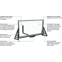 HoverCam EGlass Transparent Lightboard With Built-in Camera (50")(Hovercam Eglass Transparent Lightboard With Built In Camera 50) -Celestron Shop 1649935005 IMG 1736317