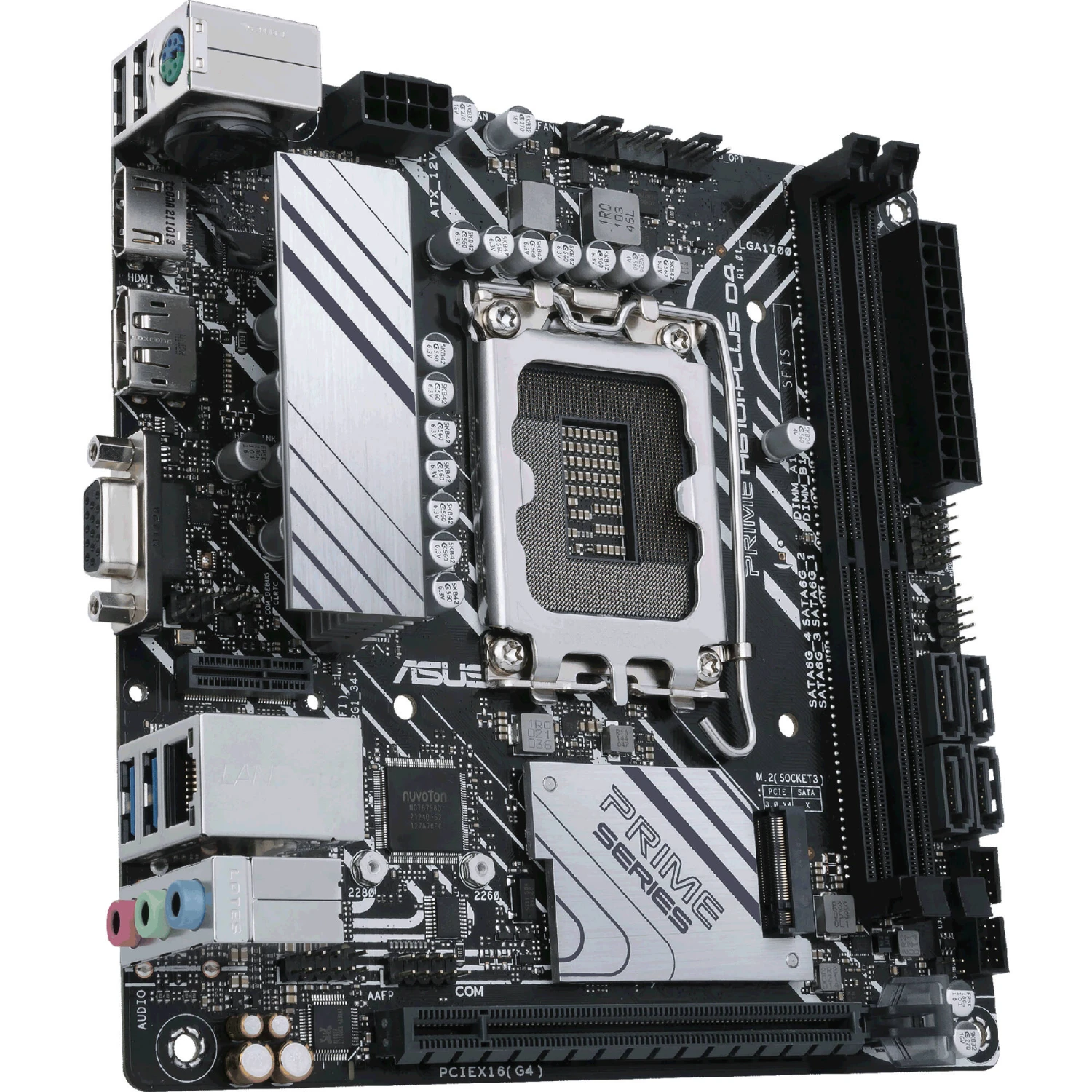 ASUS PRIME H610I-PLUS D4 LGA 1700 Mini-ITX Motherboard(Asus Prime H610i Plus D4 Lga 1700 Mini Itx Motherboard) 1 ASUS PRIME H610I-PLUS D4 LGA 1700 Mini-ITX Motherboard(Asus Prime H610i Plus D4 Lga 1700 Mini Itx Motherboard)