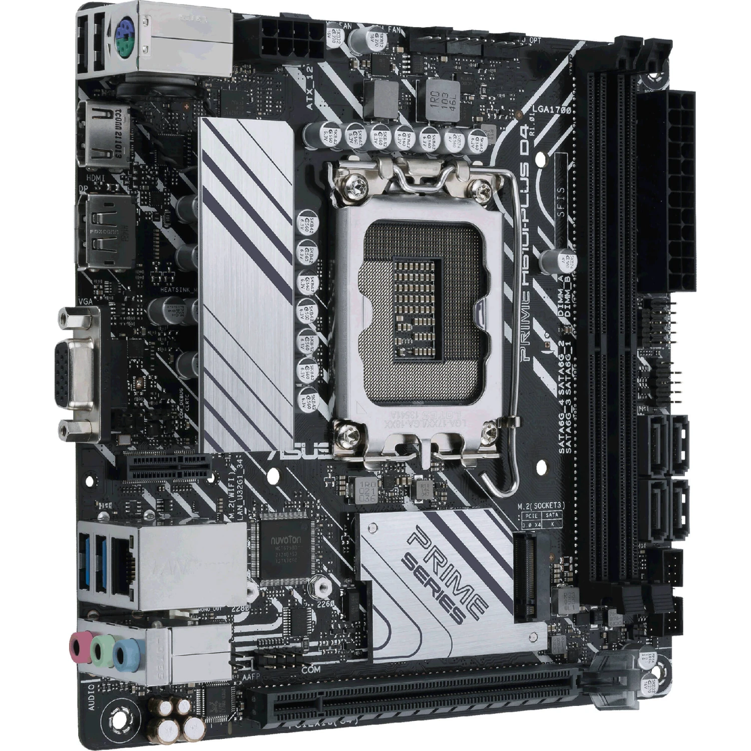 ASUS PRIME H610I-PLUS D4 LGA 1700 Mini-ITX Motherboard(Asus Prime H610i Plus D4 Lga 1700 Mini Itx Motherboard) 3 ASUS PRIME H610I-PLUS D4 LGA 1700 Mini-ITX Motherboard(Asus Prime H610i Plus D4 Lga 1700 Mini Itx Motherboard) - Image 3