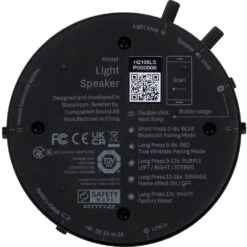 Transparent Portable Bluetooth Light Speaker (Black)(Transparent Portable Bluetooth Light Speaker Black) -Celestron Shop 1652116552 IMG 1750963