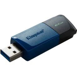 Kingston 64GB DataTraveler Exodia M USB Flash Drive (Blue)(Kingston 64gb Datatraveler Exodia M Usb Flash Drive Blue)