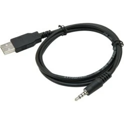 Transcend TS-DBK5 3.5mm To USB Type-A Power Cable For DrivePro Body Series Cameras(Transcend Ts Dbk5 3 5mm To Usb Type A Power Cable For Drivepro Body Series Cameras)