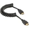 Elvid 4K Coiled High-Speed HDMI Cable (3')(Elvid 4k Coiled High Speed Hdmi Cable 3)