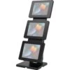 CTA Digital Triple Screen Adjustable Kiosk With 3 Universal Security Enclosures(Cta Digital Triple Screen Adjustable Kiosk With 3 Universal Security Enclosures)
