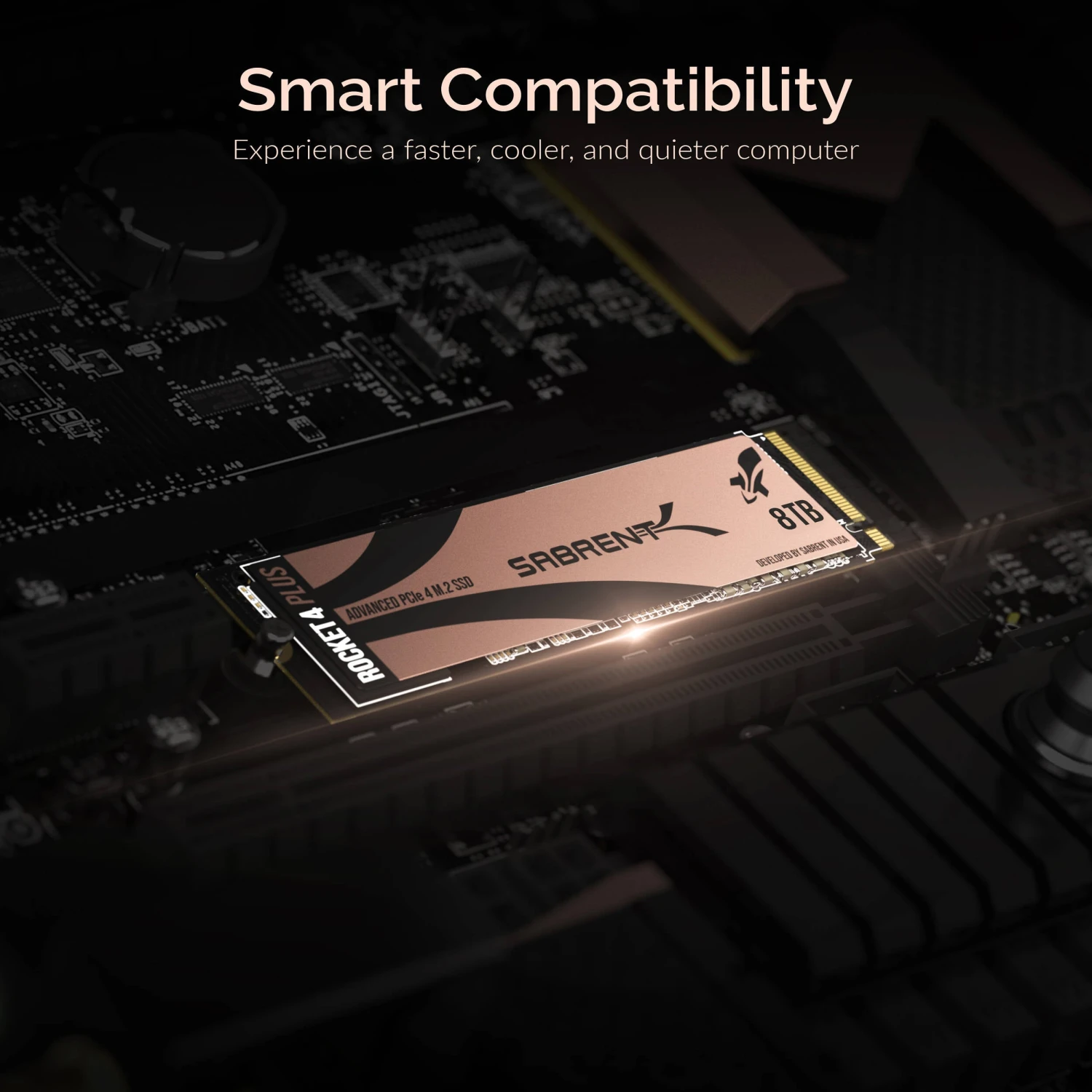 Sabrent 8TB Rocket 4 PLUS NVMe PCIe 4.0 M.2 2280 Internal SSD(Sabrent 8tb Rocket 4 Plus Nvme Pcie 4 0 M 2 2280 Internal Ssd) 4 Sabrent 8TB Rocket 4 PLUS NVMe PCIe 4.0 M.2 2280 Internal SSD(Sabrent 8tb Rocket 4 Plus Nvme Pcie 4 0 M 2 2280 Internal Ssd) - Image 4