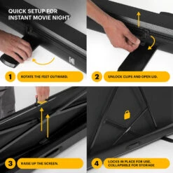 Kodak Instant Cinema 60" Pull-Up Portable Manual Front Projection Screen (30 X 53")(Kodak Instant Cinema 60 Pull Up Portable Manual Front Projection Screen 30 X 53) -Celestron Shop 1656063983 IMG 1781831