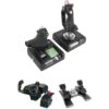 Logitech G Flight Yoke System Kit With Flight Rudder Pedals And X52 Professional H.O.T.A.S Throttle And Stick Simulation Controller(Logitech G Flight Yoke System Kit With Flight Rudder Pedals And X52 Professional H O T A S Throttle And Stick Simulation Controller)