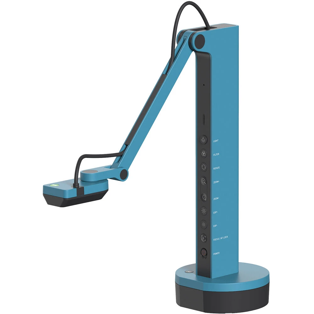 IPEVO VZ-X HDMI & USB Document Camera With Wi-Fi (Blue)(Ipevo Vz X Hdmi Usb Document Camera With Wi Fi Blue) 2 IPEVO VZ-X HDMI & USB Document Camera With Wi-Fi (Blue)(Ipevo Vz X Hdmi Usb Document Camera With Wi Fi Blue) - Image 2