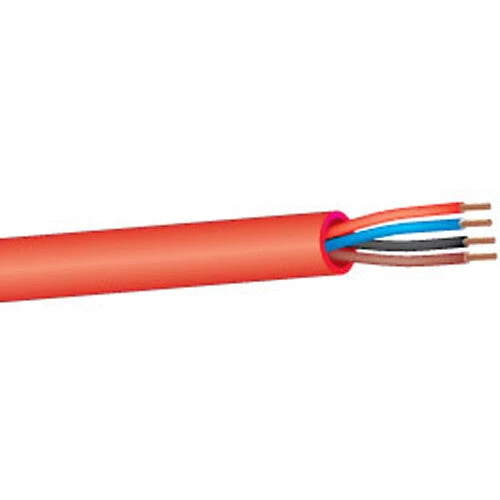 West Penn 700 14 AWG 4-Conductor Unshielded Fire Alarm Signaling Cable (1000', Red)(West Penn 700 14 Awg 4 Conductor Unshielded Fire Alarm Signaling Cable 1000 Red) 1 West Penn 700 14 AWG 4-Conductor Unshielded Fire Alarm Signaling Cable (1000', Red)(West Penn 700 14 Awg 4 Conductor Unshielded Fire Alarm Signaling Cable 1000 Red)