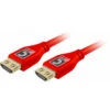 Comprehensive MicroFlex Pro AV/IT Integrator Ultra High-Speed HDMI Cable With Ethernet (Red, 9')(Comprehensive Microflex Pro Av It Integrator Ultra High Speed Hdmi Cable With Ethernet Red 9)