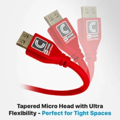 Comprehensive MicroFlex Pro AV/IT Integrator Ultra High-Speed HDMI Cable With Ethernet (Red, 9')(Comprehensive Microflex Pro Av It Integrator Ultra High Speed Hdmi Cable With Ethernet Red 9) -Celestron Shop 1657107934 IMG 1789662 d8cd1b7b 360a 4399 baf1 9d96730bfa6b