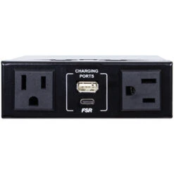 FSR T6 Charger Bracket (2 AC, 1 USB-A, 1 USB-C 9' Cord)(Fsr T6 Charger Bracket 2 Ac 1 Usb A 1 Usb C 9 Cord)