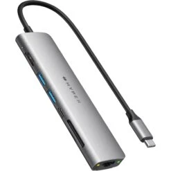HYPER HyperDrive SLAB 7-in-1 USB Type-C Hub(Hyper Hyperdrive Slab 7 In 1 Usb Type C Hub)