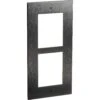 2N Flush Frame For 2 IP Verso Modules (Black)(2n Flush Frame For 2 Ip Verso Modules Black)