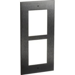 2N Flush Frame For 2 IP Verso Modules (Black)(2n Flush Frame For 2 Ip Verso Modules Black)