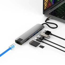 HYPER HyperDrive SLAB 7-in-1 USB Type-C Hub(Hyper Hyperdrive Slab 7 In 1 Usb Type C Hub) -Celestron Shop 1661252526 IMG 1822399