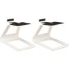 Kanto Living SE4 Desktop Speaker Stands (Pair, White)(Kanto Living Se4 Desktop Speaker Stands Pair White)