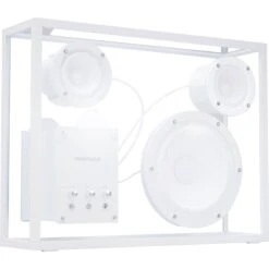 Transparent Bluetooth Speaker (White With White Wiring)(Transparent Bluetooth Speaker White With White Wiring)