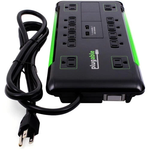 Plugable 12-Outlet Power Strip With USB Charging(Plugable 12 Outlet Power Strip With Usb Charging 1) 2 Plugable 12-Outlet Power Strip With USB Charging(Plugable 12 Outlet Power Strip With Usb Charging 1) - Image 2