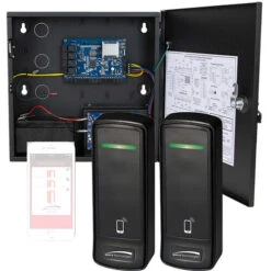 Speco Technologies ACKITM2DR 2-Door Access Control Kit With Bluetooth Mobile Reader & Credentials(Speco Technologies Ackitm2dr 2 Door Access Control Kit With Bluetooth Mobile Reader Credentials)