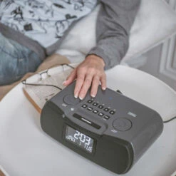 Sangean RCR-30 Bluetooth AM/FM Alarm Clock Radio With Sound Soother(Sangean Rcr 30 Bluetooth Am Fm Alarm Clock Radio With Sound Soother) -Celestron Shop 1663753539 IMG 1844756