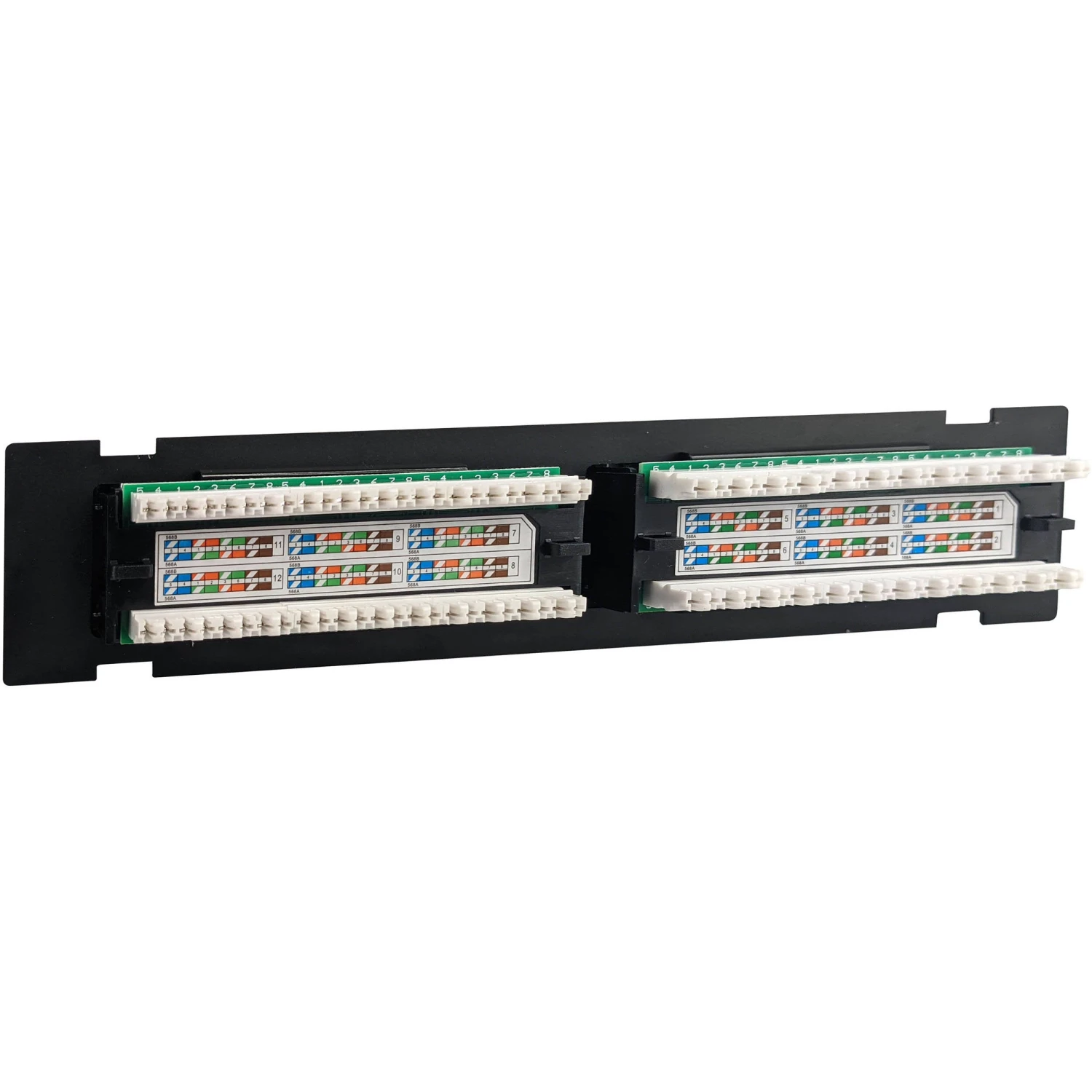 Simply45 S45-2512 12-Port Cat 5e UTP Wall Mount Patch Panel(Simply45 S45 2512 12 Port Cat 5e Utp Wall Mount Patch Panel) 3 Simply45 S45-2512 12-Port Cat 5e UTP Wall Mount Patch Panel(Simply45 S45 2512 12 Port Cat 5e Utp Wall Mount Patch Panel) - Image 3
