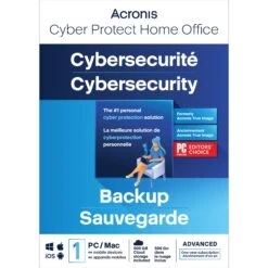 Acronis Cyber Protect Home Office Advanced Edition With 500GB Cloud Storage (1 Windows Or Mac License, 1-Year Subscription, Download)(Acronis Cyber Protect Home Office Advanced Edition With 500gb Cloud Storage 1 Windows Or Mac License 1 Year Subscription Download)