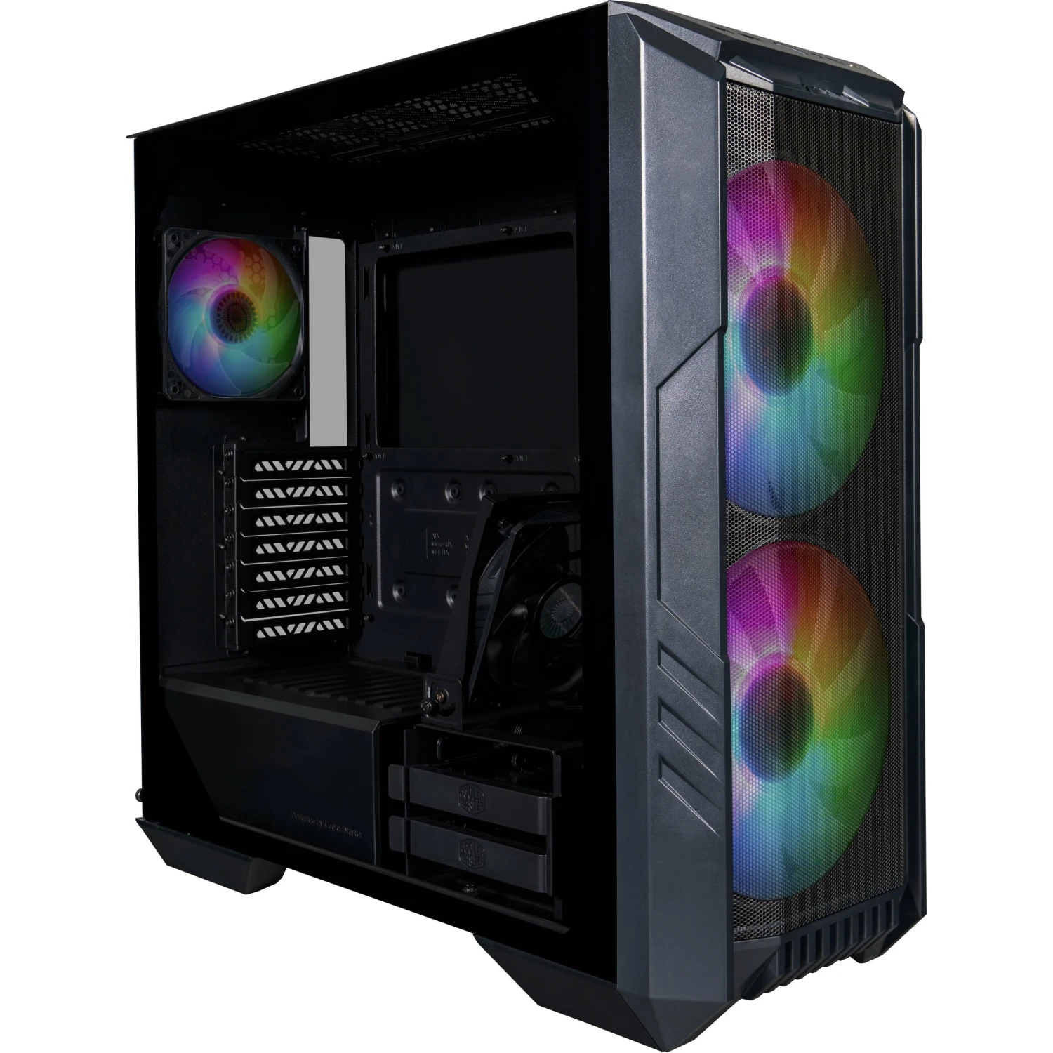 Cooler Master HAF 500 Mid-Tower Gaming Case (Black)(Cooler Master Haf 500 Mid Tower Gaming Case Black) 1 Cooler Master HAF 500 Mid-Tower Gaming Case (Black)(Cooler Master Haf 500 Mid Tower Gaming Case Black)