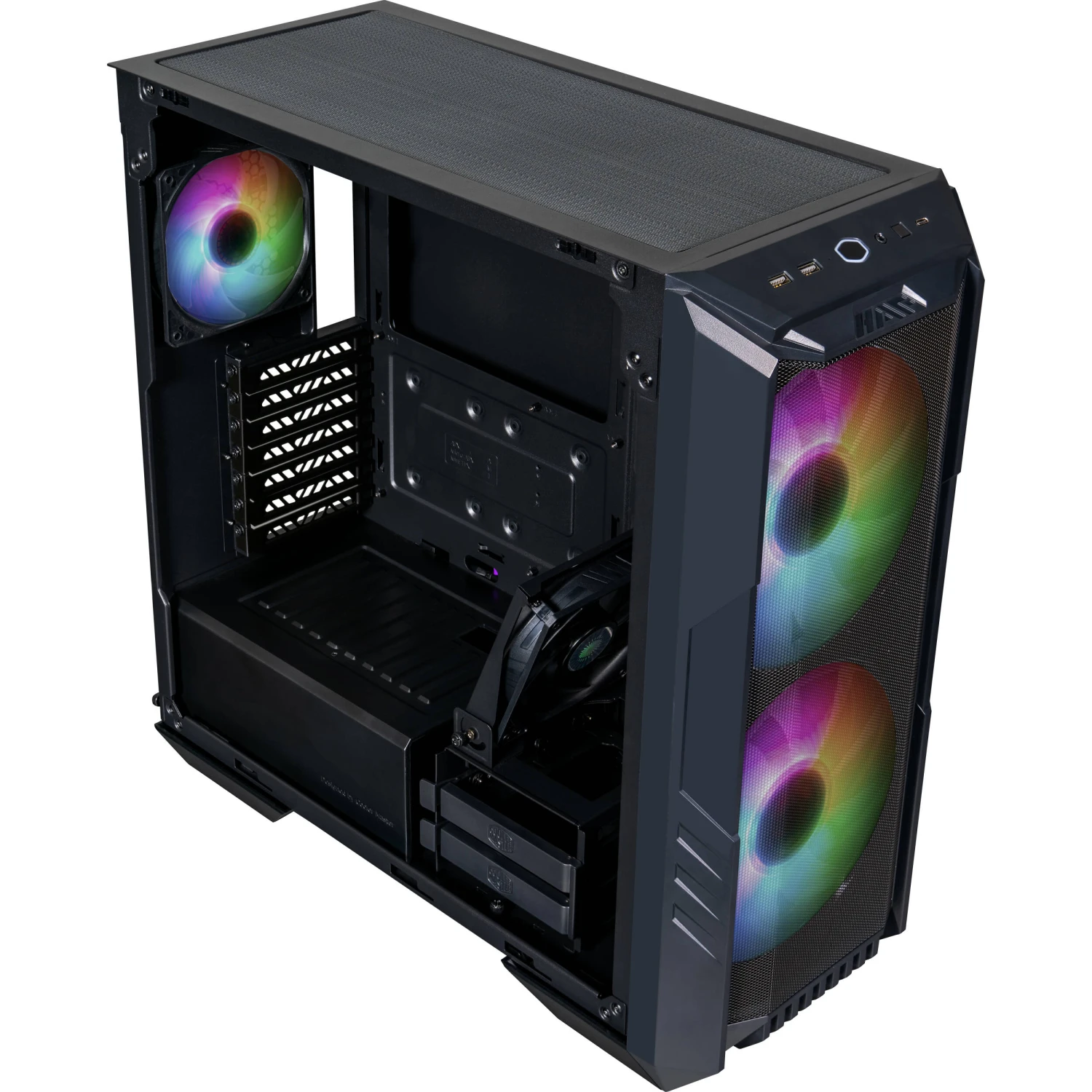 Cooler Master HAF 500 Mid-Tower Gaming Case (Black)(Cooler Master Haf 500 Mid Tower Gaming Case Black) 5 Cooler Master HAF 500 Mid-Tower Gaming Case (Black)(Cooler Master Haf 500 Mid Tower Gaming Case Black) - Image 5