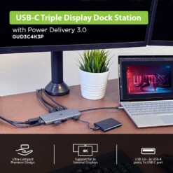 IOGEAR 11-Port USB Type-C Triple HD Pocket Dock With Power Delivery 3.0(Iogear 11 Port Usb Type C Triple Hd Pocket Dock With Power Delivery 3 0) -Celestron Shop 1670330917 IMG 1889283