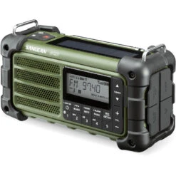 Sangean MMR-99 FCC Outdoor 3-Way Power AM/FM/Bluetooth Radio/Speaker (Forest Green)(Sangean Mmr 99 Fcc Outdoor 3 Way Power Am Fm Bluetooth Radio Speaker Forest Green) -Celestron Shop 1670499085 IMG 1892365