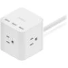Belkin 3-Outlet Power Cube (White)(Belkin 3 Outlet Power Cube White)