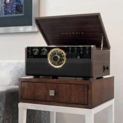 Victrola The Empire 6-in-1 Manual Three-Speed Turntable Audio System (Espresso)(Victrola The Empire 6 In 1 Manual Three Speed Turntable Audio System Espresso) -Celestron Shop 1671019267 IMG 1896040