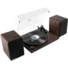 Victrola T1 Manual Two-Speed Turntable With Bluetooth & M1 Bookshelf Speakers(Victrola T1 Manual Two Speed Turntable With Bluetooth M1 Bookshelf Speakers)