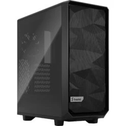Fractal Design Meshify 2 Compact Mid-Tower Case (Black, Light Tinted Window)(Fractal Design Meshify 2 Compact Mid Tower Case Black Light Tinted Window)