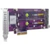 QNAP Dual M.2 22110 / 2280 PCIe Gen3 X4 NVMe SSD Expansion Card(Qnap Dual M 2 22110 2280 Pcie Gen3 X4 Nvme Ssd Expansion Card 1)