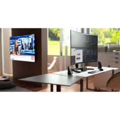 Atdec Freestanding Heavy-Duty Dual Vertical Monitor Mount (Black)(Atdec Freestanding Heavy Duty Dual Vertical Monitor Mount Black) -Celestron Shop 1672144250 IMG 1905148