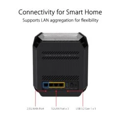 ASUS Republic Of Gamers Rapture GT6 AX10000 Wireless Tri-Band Gigabit Mesh Wi-Fi System (2-Pack, Black)(Asus Republic Of Gamers Rapture Gt6 Ax10000 Wireless Tri Band Gigabit Mesh Wi Fi System 2 Pack Black) -Celestron Shop 1672934505 IMG 1912623