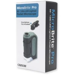 Carson MicroBrite Pro LED Lit Zoom Pocket Microscope With Smartphone Adapter Clip(Carson Microbrite Pro Led Lit Zoom Pocket Microscope With Smartphone Adapter Clip) -Celestron Shop 1673010226 IMG 1913335