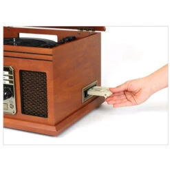 Victrola VTA-754B 8-In-1 Turntable Music Center (Mahogany)(Victrola Vta 754b 8 In 1 Turntable Music Center Mahogany) -Celestron Shop 1673274685 IMG 1914059