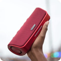 Cleer Scene Portable Water-Resistant Wireless Speaker (Red)(Cleer Scene Portable Water Resistant Wireless Speaker Red) -Celestron Shop 1673434857 IMG 1916266