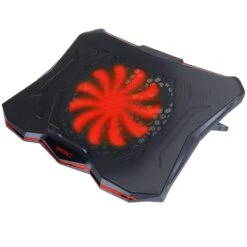 Enhance Cryogen 5 Laptop Cooling Stand (Red LED)(Enhance Cryogen 5 Laptop Cooling Stand Red Led)