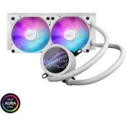 ASUS ROG RYUO III 240 ARGB All-in-One Liquid CPU Cooler (White)(Asus Rog Ryuo Iii 240 Argb All In One Liquid Cpu Cooler White) -Celestron Shop 1676025140 IMG 1935247