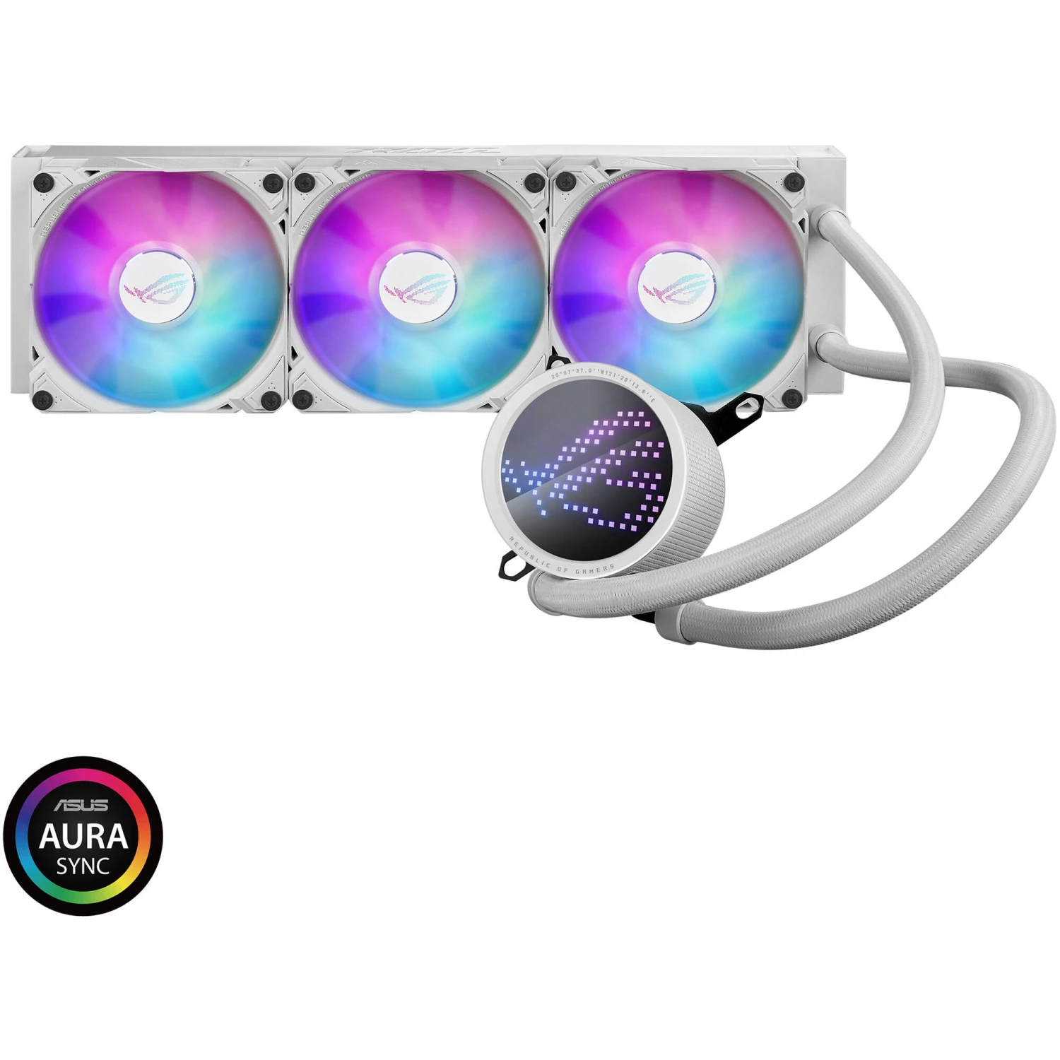 ASUS ROG RYUO III 360 ARGB All-in-One Liquid CPU Cooler (White)(Asus Rog Ryuo Iii 360 Argb All In One Liquid Cpu Cooler White) 2 ASUS ROG RYUO III 360 ARGB All-in-One Liquid CPU Cooler (White)(Asus Rog Ryuo Iii 360 Argb All In One Liquid Cpu Cooler White) - Image 2