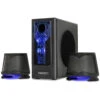 Enhance SB 2.1 Computer Speakers With Subwoofer For Desktop And Laptop Computers (Blue)(Enhance Sb 2 1 Computer Speakers With Subwoofer For Desktop And Laptop Computers Blue)
