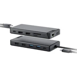 ALOGIC MV2 12-in-1 USB-C Dual Display DP Alt Mode Docking Station(Alogic Mv2 12 In 1 Usb C Dual Display Dp Alt Mode Docking Station)