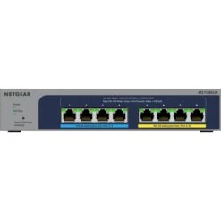 Netgear MS108EUP 8-Port PoE+ / PoE++ Complaint 2.5G Managed Network Switch(Netgear Ms108eup 8 Port Poe Poe Complaint 2 5g Managed Network Switch)