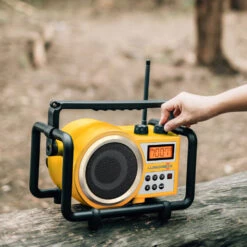 Sangean LB-100 Lunchbox Portable Ultra-Rugged AM/FM Radio (Yellow)(Sangean Lb 100 Lunchbox Portable Ultra Rugged Am Fm Radio Yellow) -Celestron Shop 1676894464 IMG 1940259